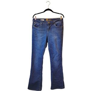 Kut From The Kloth Women's Dark Wash Meryl High Rise Bootcut Jeans Size 8